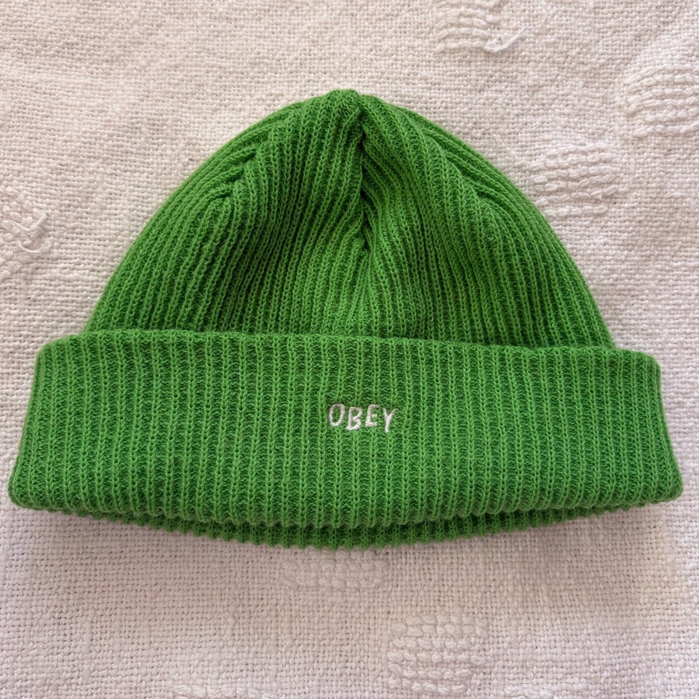 OBEY Shallow Knit Beanie - Picture 4 of 5